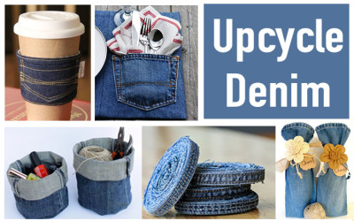 upcycle old jeans