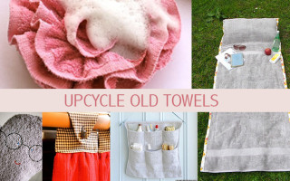 upcycle old towels